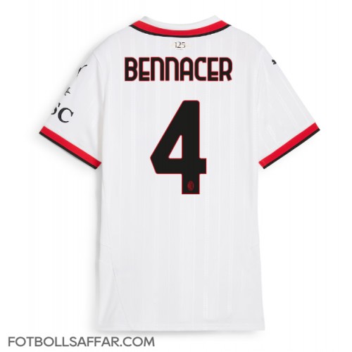 AC Milan Ismael Bennacer #4 Bortatröja Dam 2024-25 Kortärmad